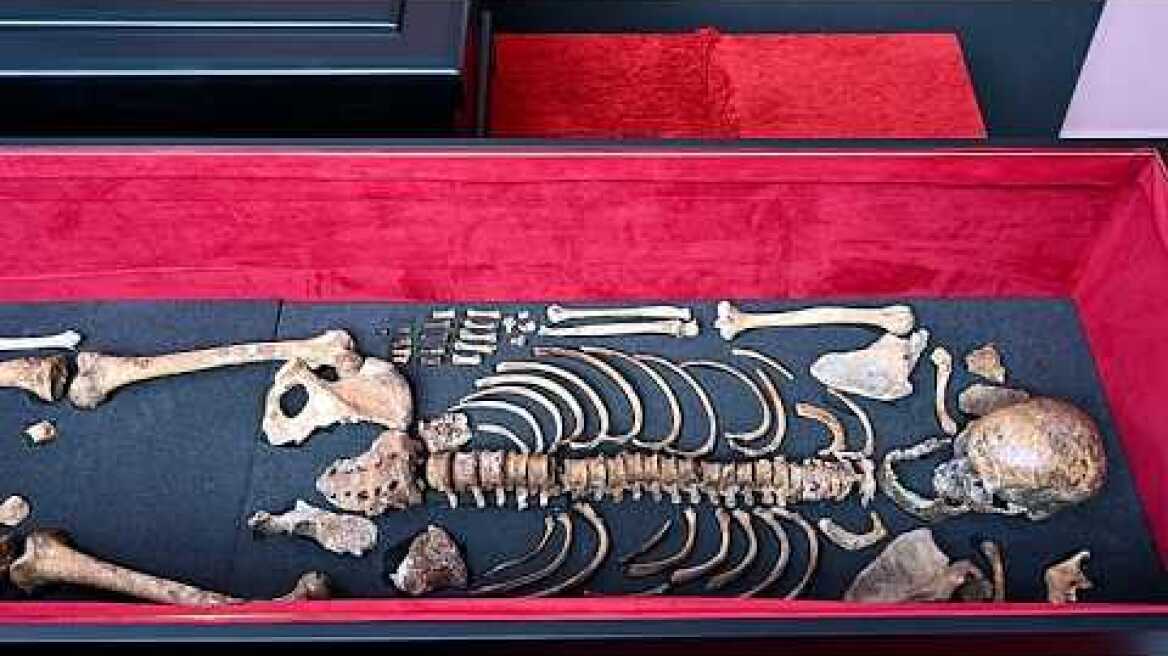 Medieval ruler Tsar Samuel’s remains return home to Bulgaria after 60 years
