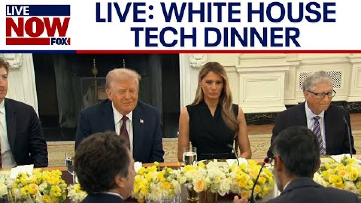 Trump hosts Bill Gates, Tim Cook, Zuckerberg, Sam Altman dinner at White House