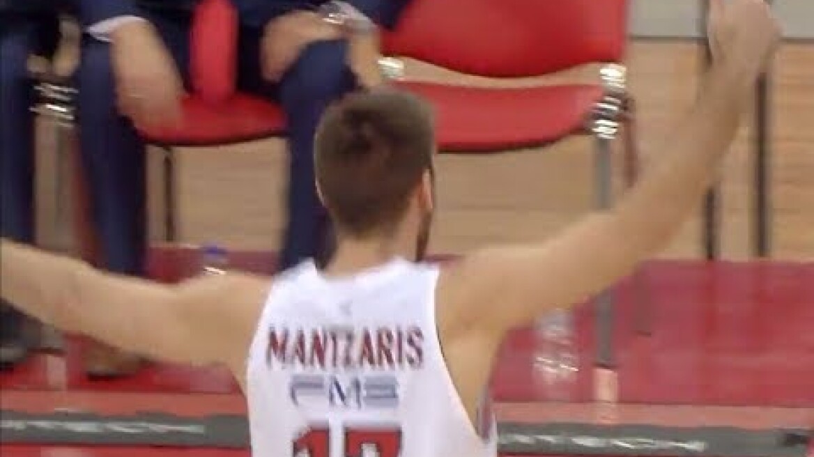 Olympiacos broke the record with most three pointers in EuroLeague playoffs games