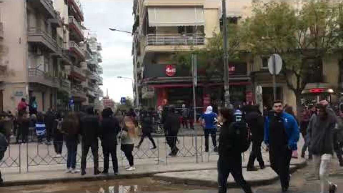 Μαθητικό συλλαλητήριο Θεσσαλονίκη1