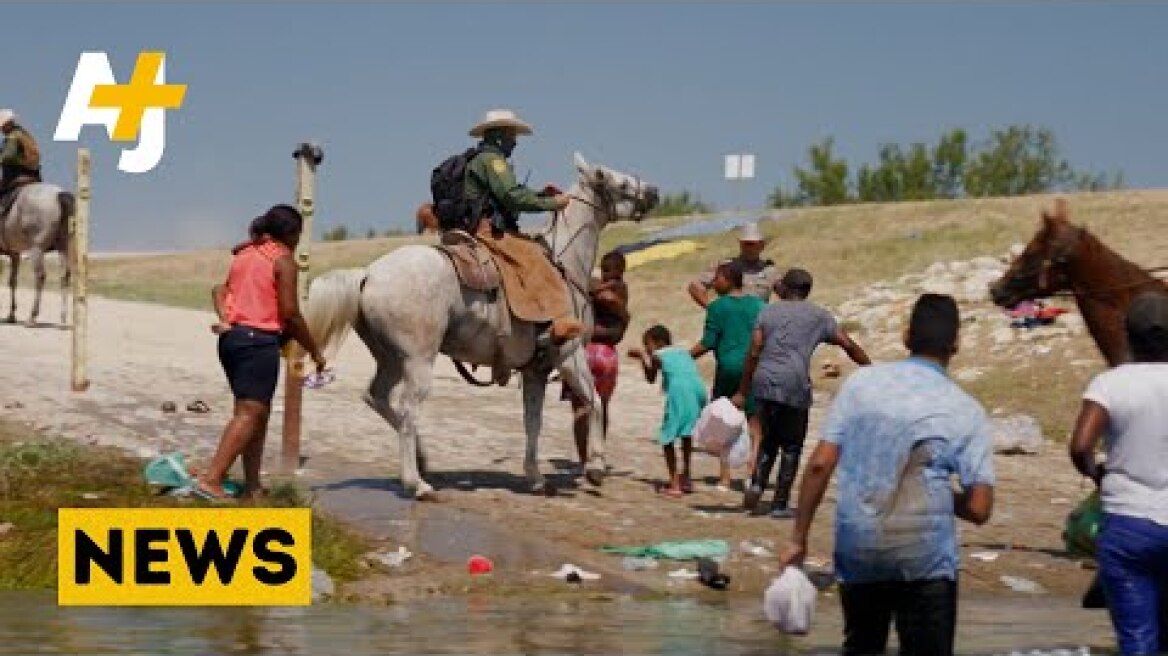 Border Patrol Use Whips And Horses To Chase Asylum Seekers