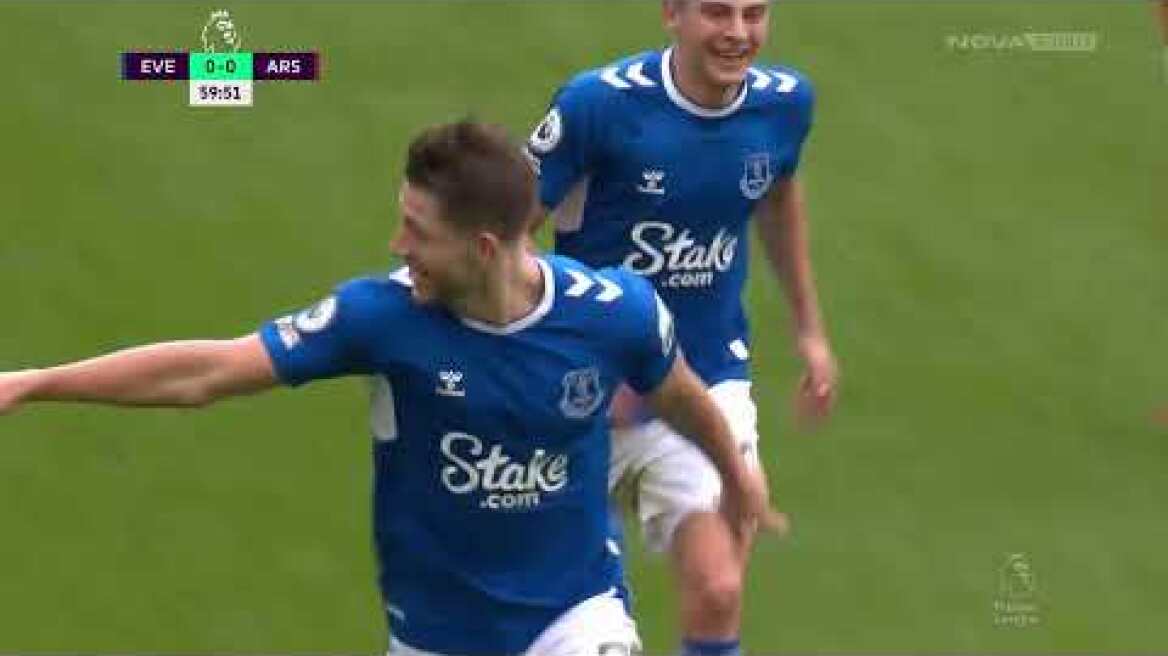 Έβερτον-Άρσεναλ: 1-0 (MD 22, 04/02/2023)