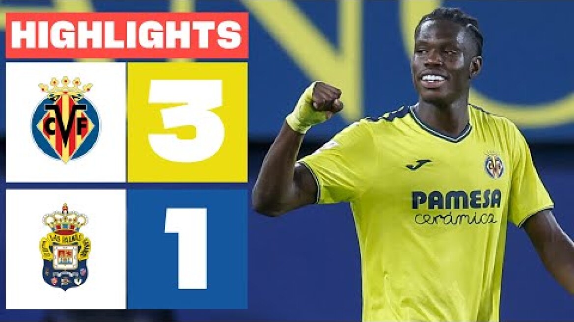 VILLARREAL CF 3 - 1 UD LAS PALMAS | RESUMEN LALIGA EA SPORTS