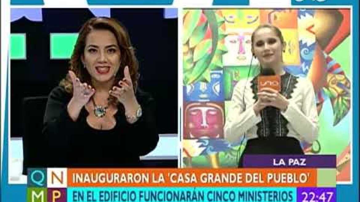 visita exclusiva al nuevo Palacio  "La casa Grande del Pueblo"