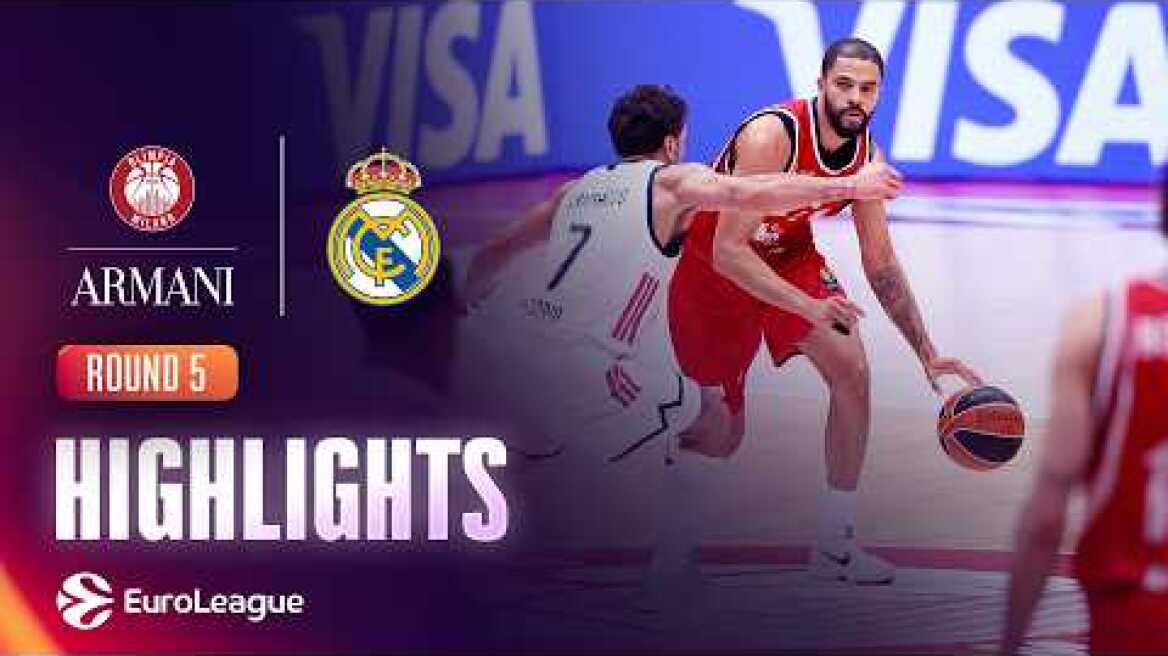 Armani Olimpia Milan - Real Madrid | R5 Basketball Highlights 2026-27