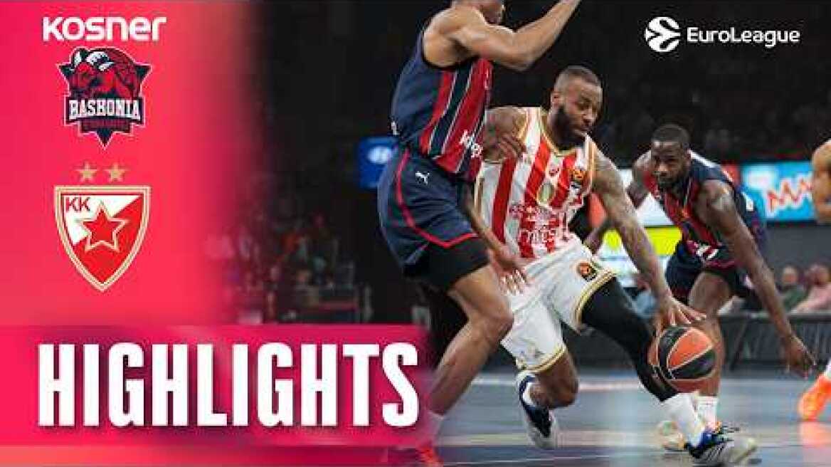 OT KEEPS the PLAYOFF Race Alive | Baskonia - Crvena Zvezda | R33 BASKETBALL HIGHLIGHTS 2025-26
