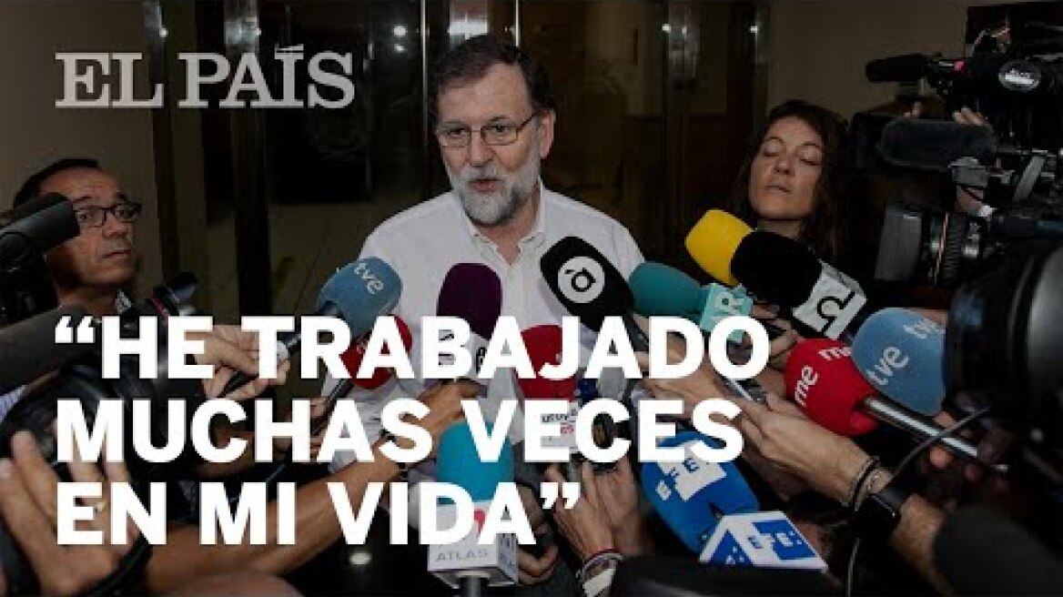 RAJOY vuelve al Registro de Santa Pola: "No tengo nada que transmitir a los candidatos" | España