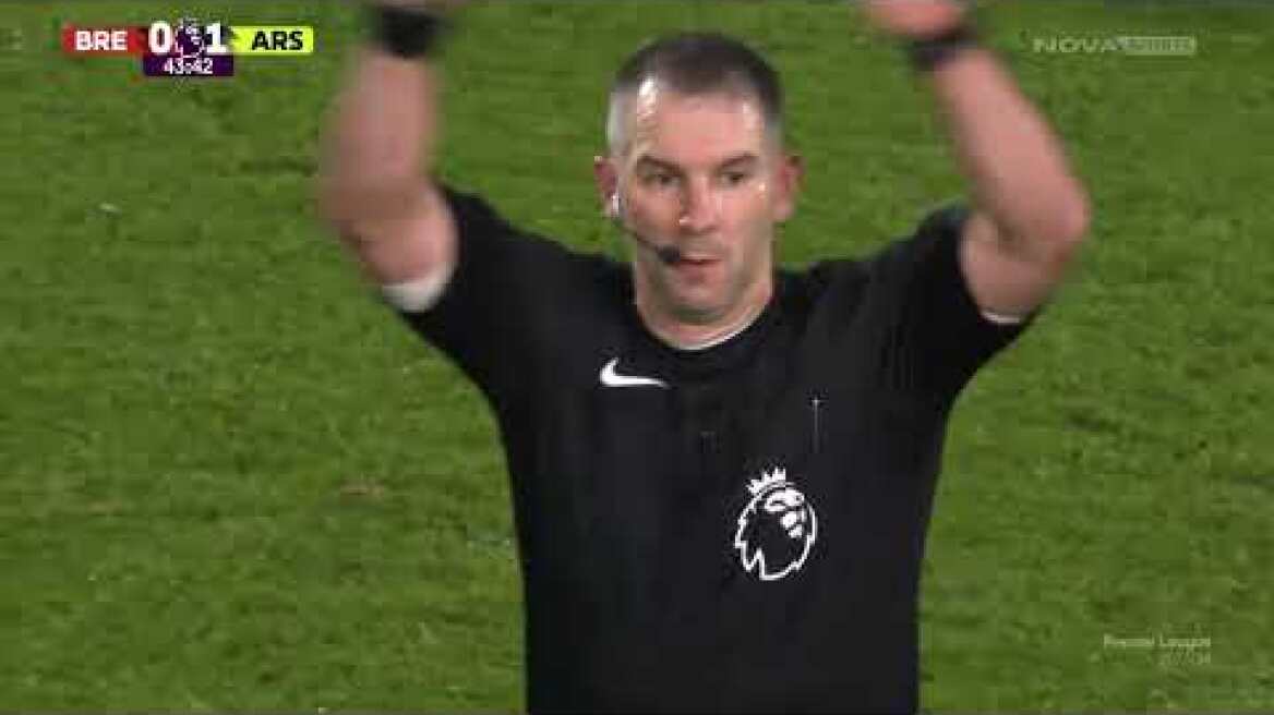 Μπρέτφορντ-Άρσεναλ: 0-1 (MD 13, 25/11/2023)