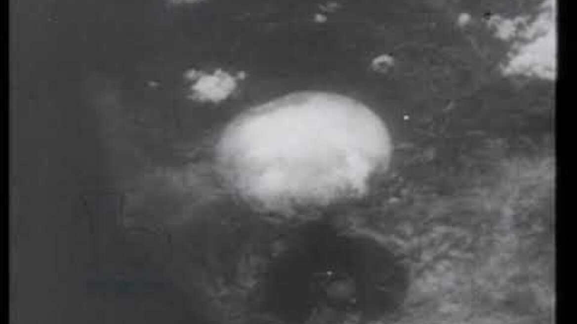 Atomic bomb dropped on Hiroshima, 1945