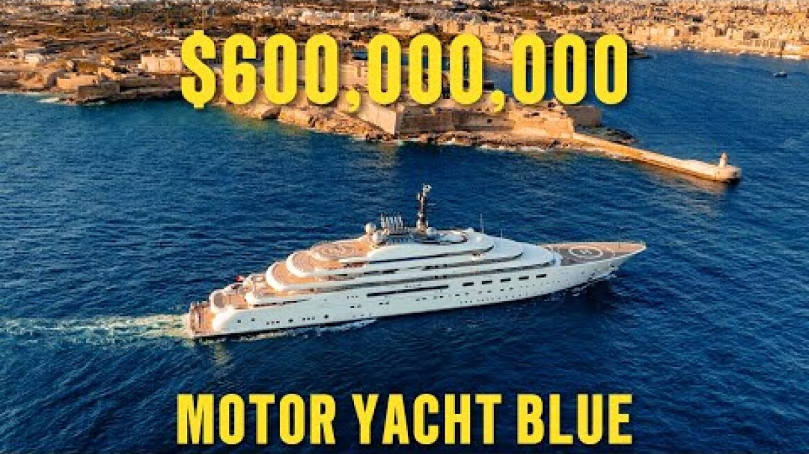 The Mega Yacht Everyone's Talking About | Motor Yacht Blue