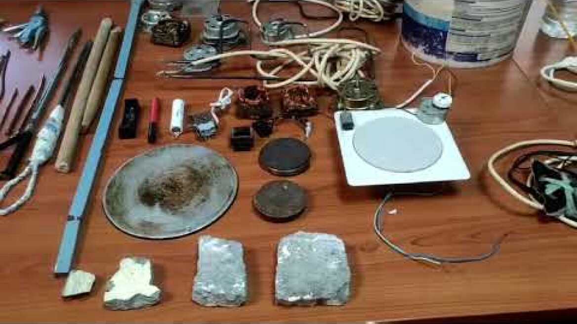 Κατασχεμένα έκτακτης έρευνας ευρείας κλίμακας στο Κατάστημα Κράτησης Τρικάλων