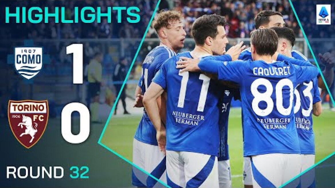 COMO-TORINO 1-0 | HIGHLIGHTS | Douvikas Strike Seals Win for Fabregas | Serie A 2024/25