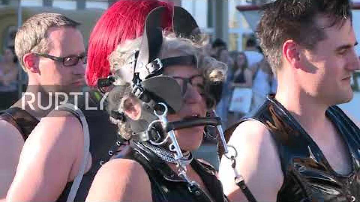 'Torture Ship' sets sail on Lake Constance, southern Germany