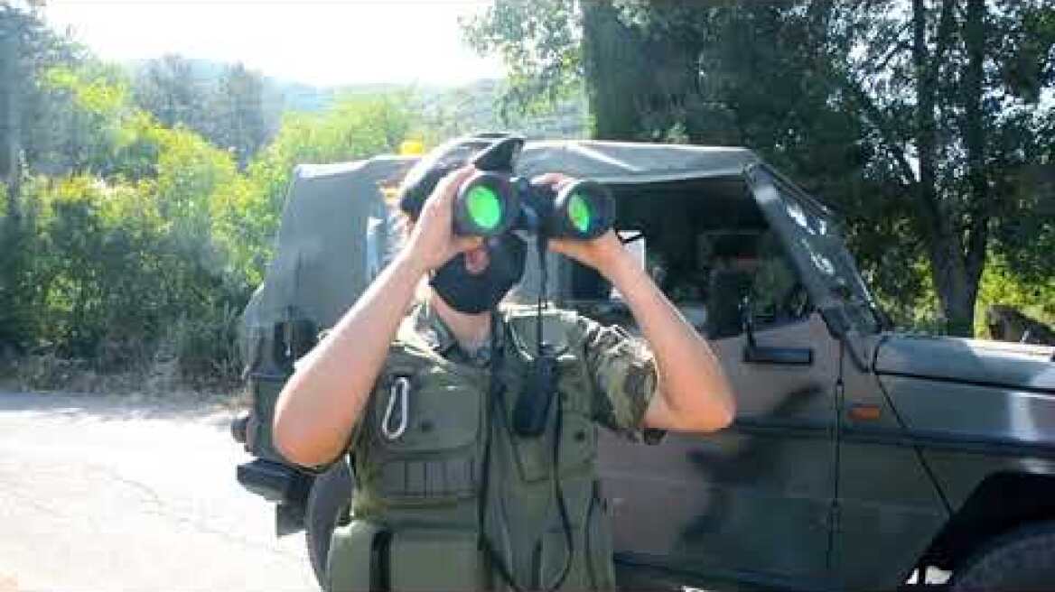 Πυρασφάλεια στρατού σε επίφοβες περιοχές