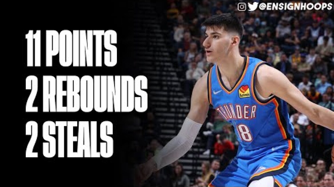 Georgios Kalaitzakis 11 Points vs Utah Jazz | Highlights | April 6, 2022