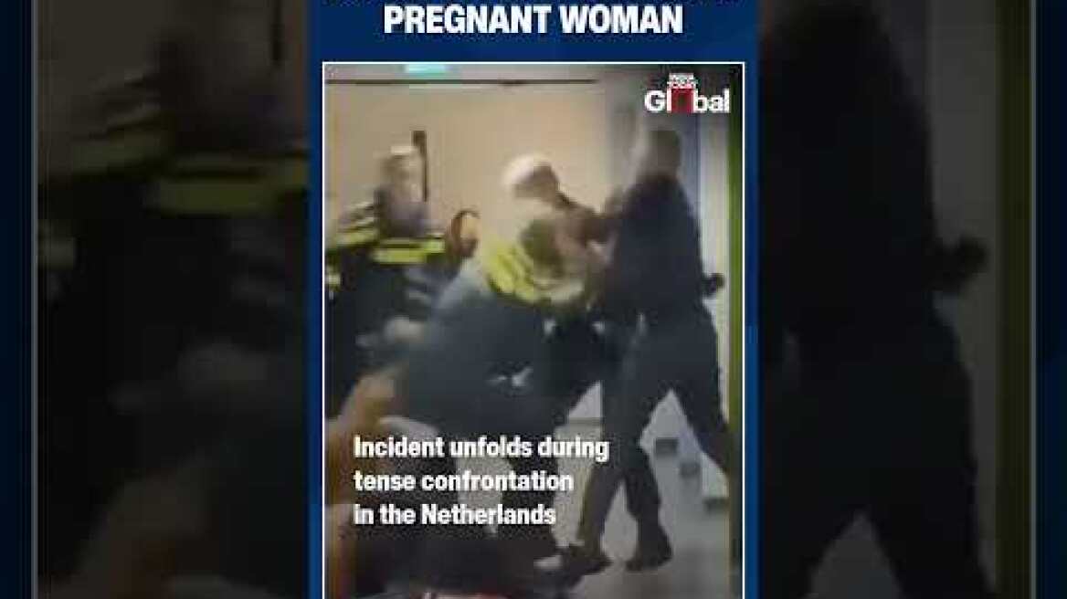 Dutch Police Officer Throws Pregnant Woman To Ground, Husband Confronts Officer