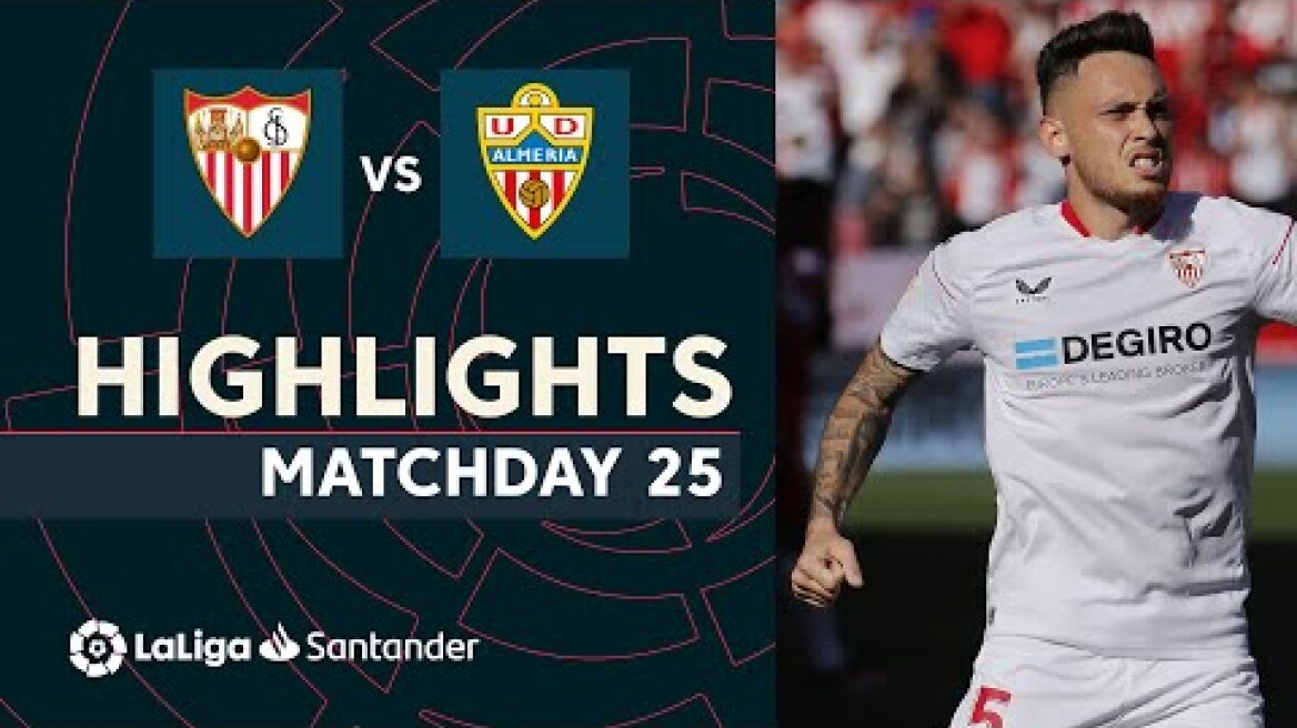 Resumen de Sevilla FC vs UD Almería (2-1)