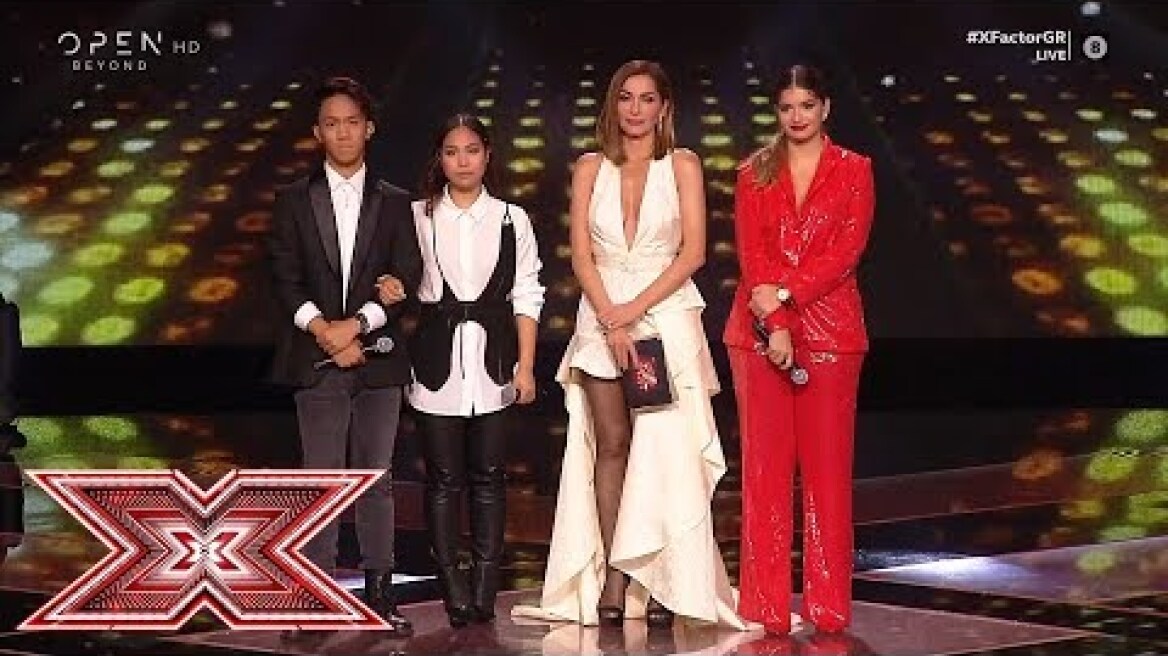 Ζωή Μισέλ Μπακίρη και AC² στη διαδικασία αποχώρησης | Live 7 | X Factor Greece 2019