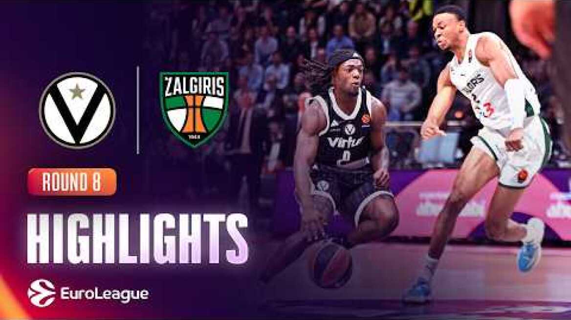 Virtus Bologna - Zalgiris Kaunas | R8 Basketball Highlights 2026-27