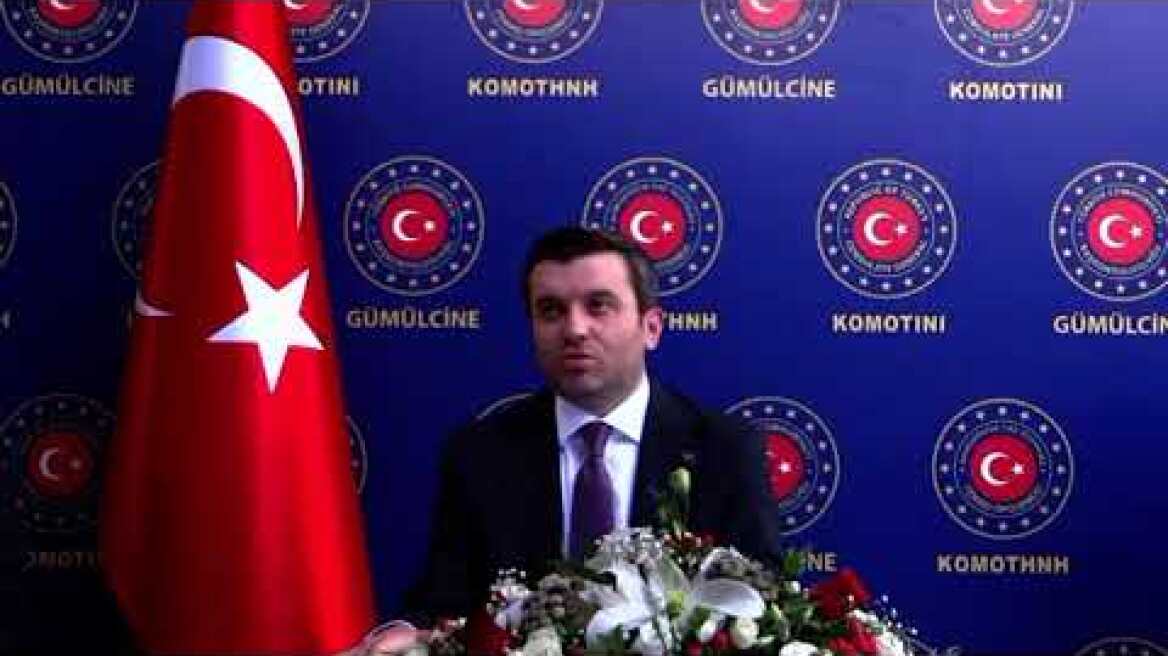 Dışışleri Bakanı Yardımcısı Kıran Batı Trakya'da