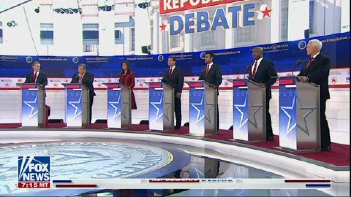 Republican candidates attack each other and go after Trump in second presidential debate