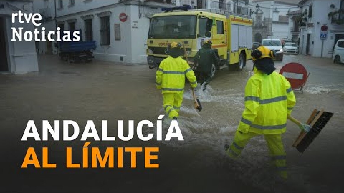 LA BORRASCA MARTA INTENSIFICA LA SITUACIÓN DE EMERGENCIA | RTVE Noticias