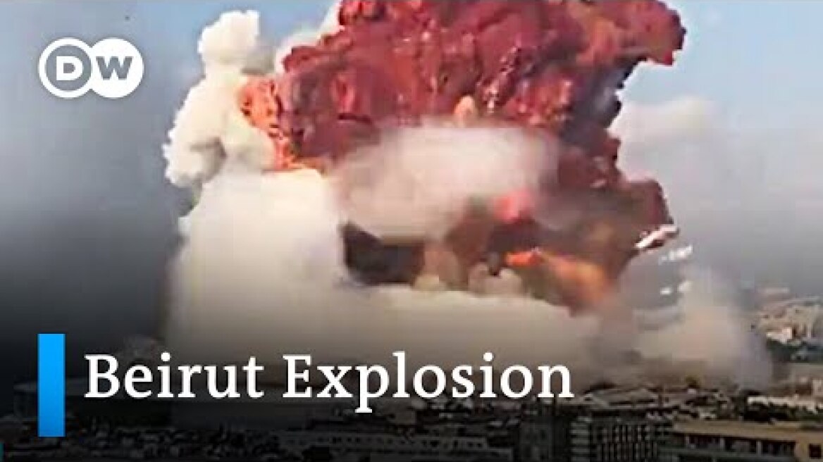 Beirut explosion - Multi-angle footage | DW News
