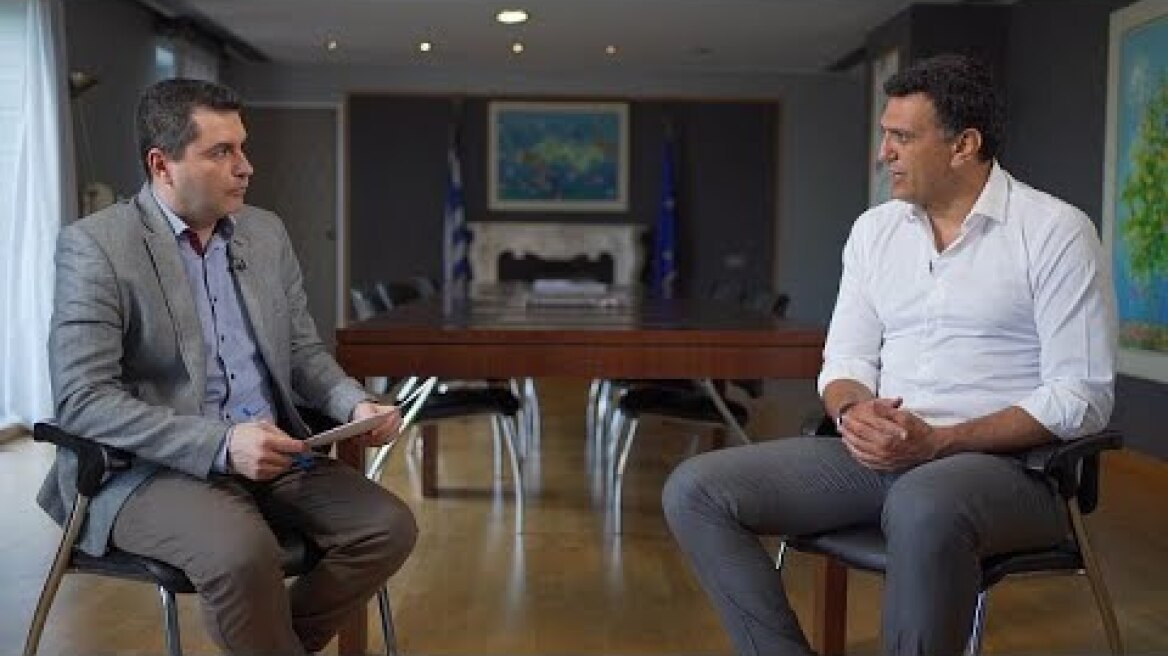 ΣΥΝΕΝΤΕΥΞΗ - Ο Βασίλης Κικίλιας στο euronews: «Ο τουρισμός μας θριαμβεύει, παρά την παγκόσμια κρίση»