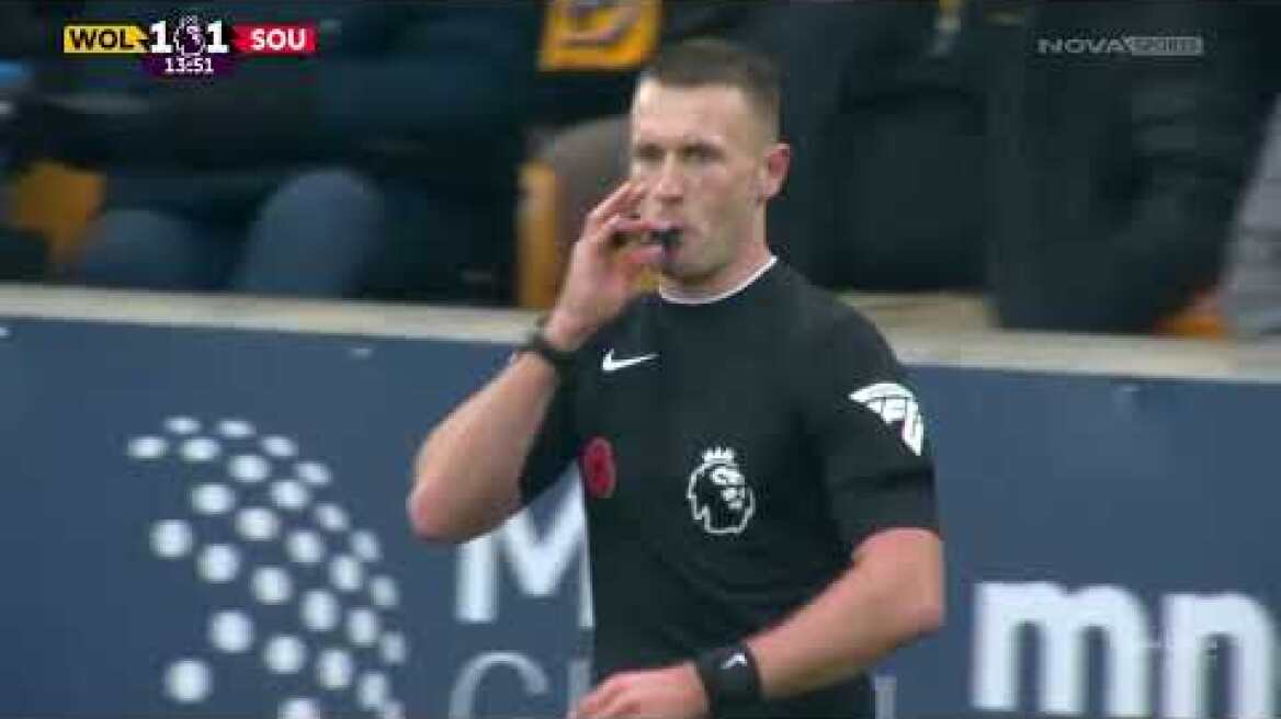 Γουλβς - Σάουθαμπτον: 2-0 (MD 11, 09/11/2024)