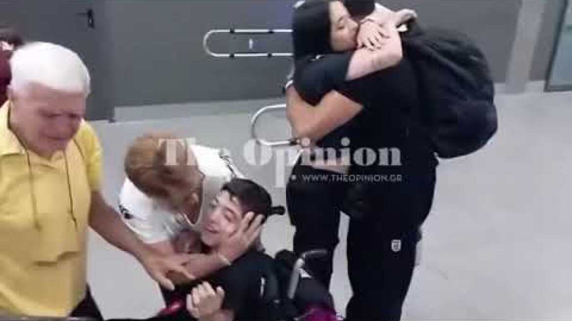 Άφιξη Γιάννη Παπαστεφανάκη στη Θεσσαλονίκη