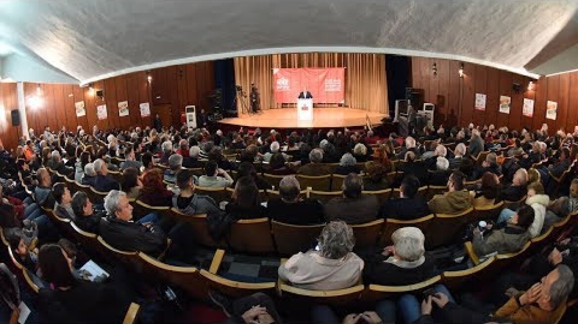 ΟΜΙΛΙΑ ΤΟΥ Δ. ΚΟΥΤΣΟΥΜΠΑ ΣΤΗ ΣΥΓΚΕΝΤΡΩΣΗ ΤΟΥ ΚΚΕ ΣΤΗΝ ΑΛΕΞΑΝΔΡΟΥΠΟΛΗ