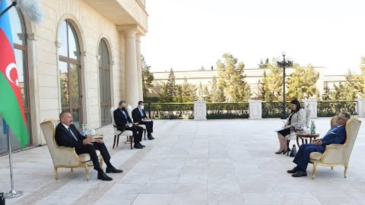 İlham Əliyev Yunanıstanın Azərbaycanda yeni təyin olunmuş səfirinin etimadnaməsini qəbul edib