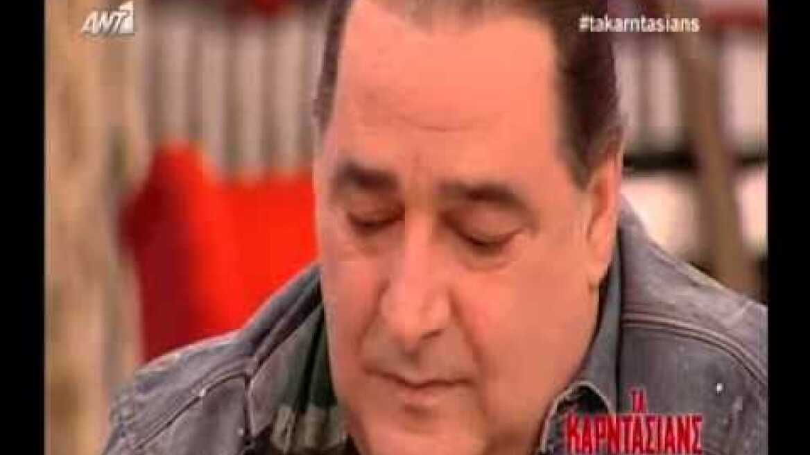 gossip-tv.gr Τα δάκρυα του Καρρά και η συγκίνησή του