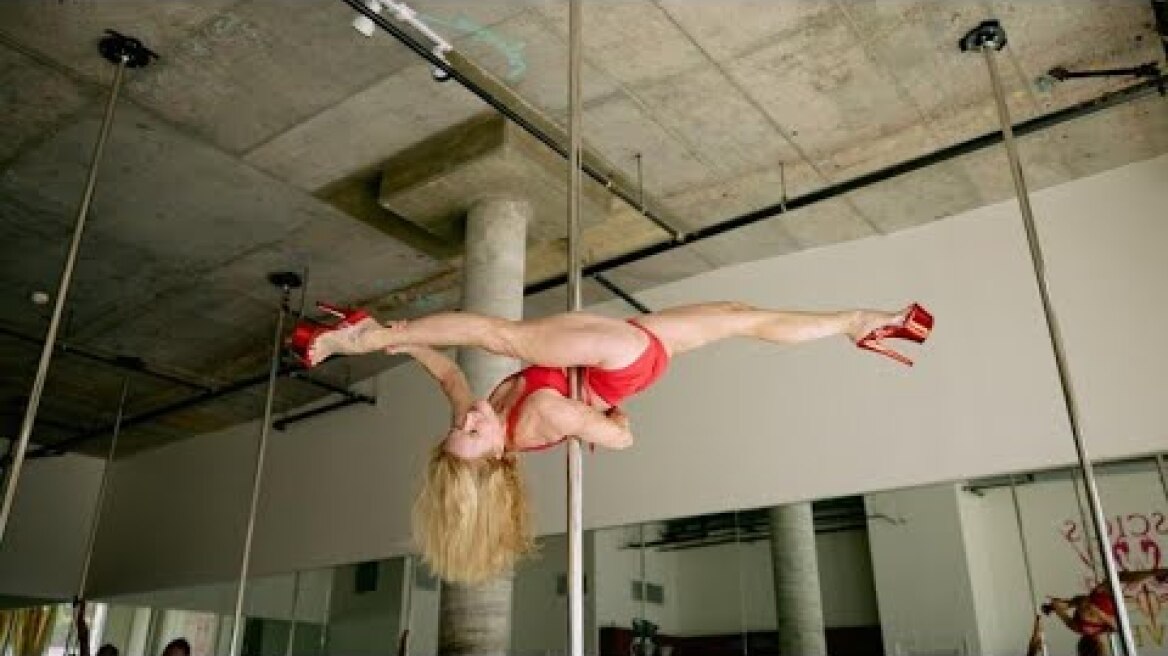 This 71-year-old pole dancer defies expectations — and gravity — in age-obsessed L.A.