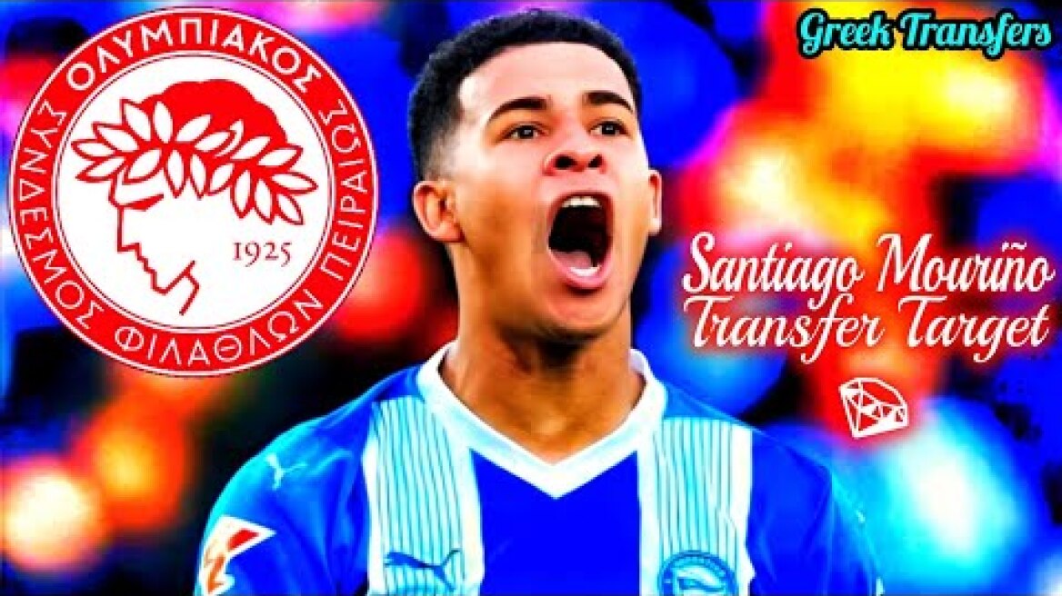 Santiago Mouriño (Best Highlights) Olympiacos Transfer Target