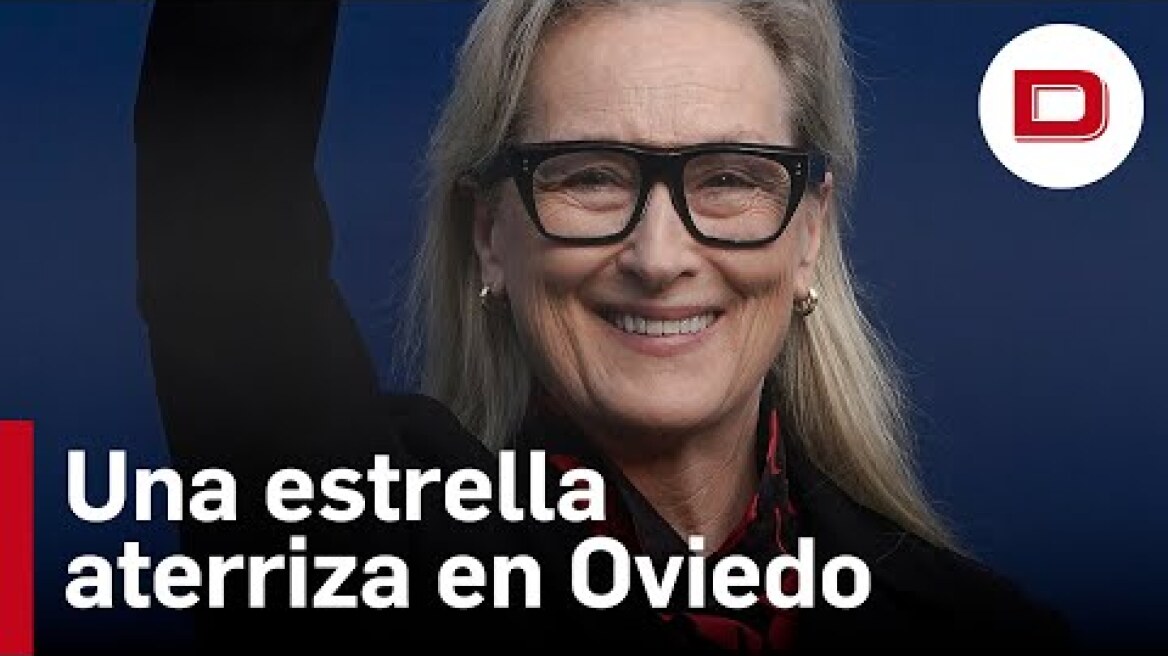 Meryl Streep, premio Princesa de Asturias de las Artes, baila al son de la gaita en Oviedo