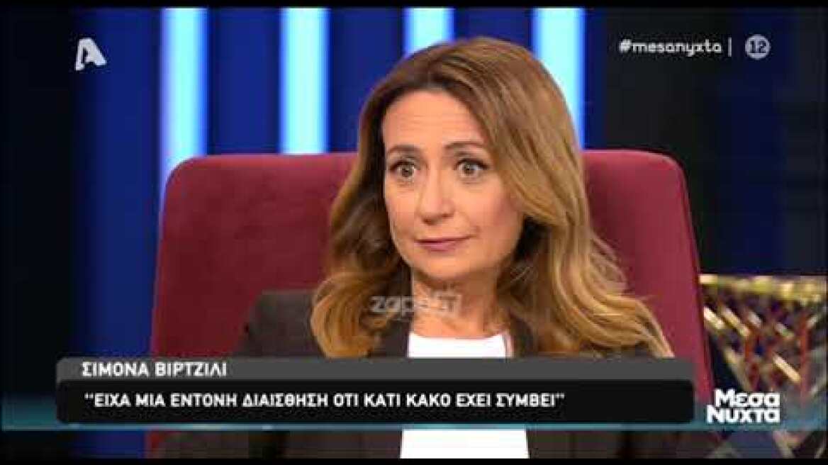 Η Σιμόνα Βιρτζίλι στην Ελεονώρα Μελέτη (Μέρος Α)