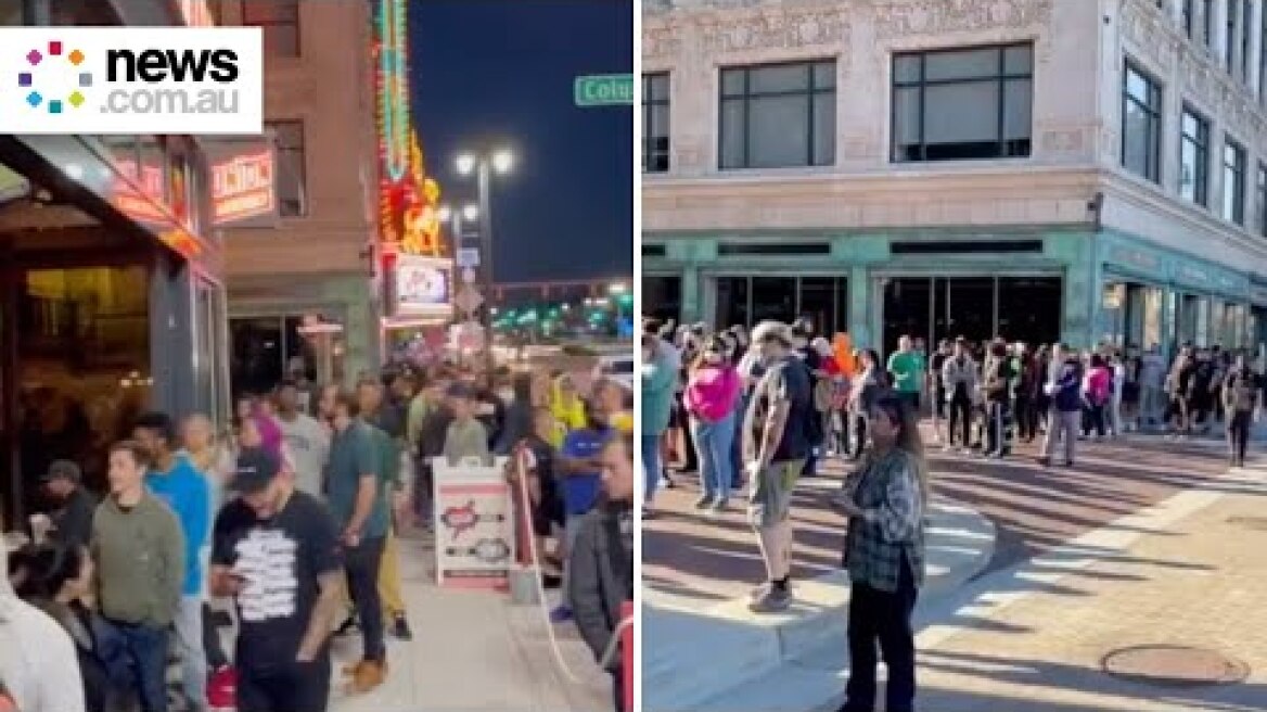 Έκλεισαν οι δρόμοι έξω από το εστιατόριο του Έμινεμ στο Ντιτρόιτ