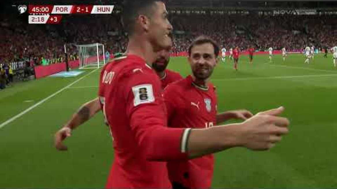 Πορτογαλία - Ουγγαρία: 2-2 (ΜD 4, 14/10/25)
