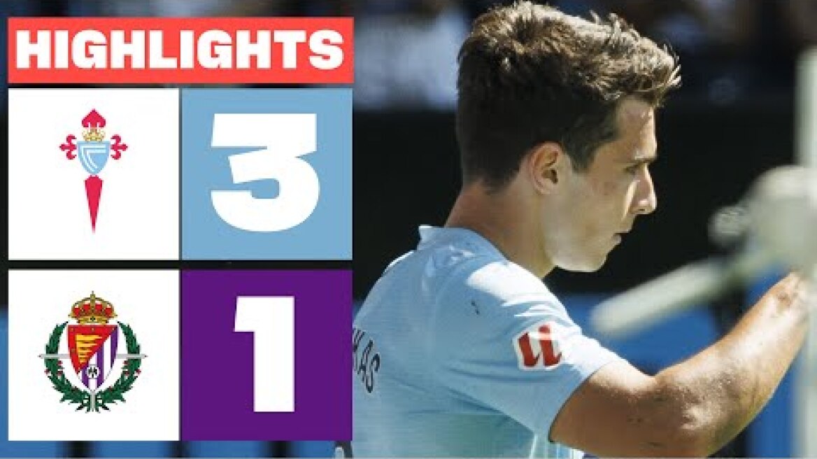 RC CELTA 3 - 1 REAL VALLADOLID CF | RESUMEN LALIGA EA SPORTS
