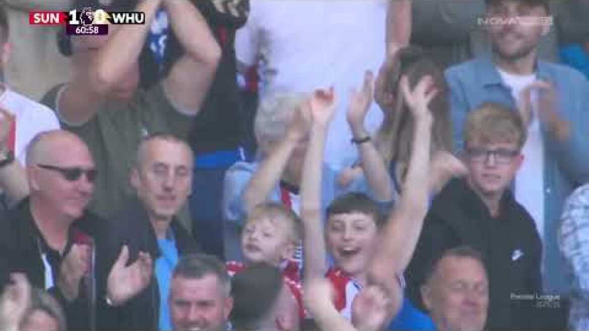 Σάντερλαντ - Γουέστ Χαμ: 3-0 (MD 1, 16/08/2025)