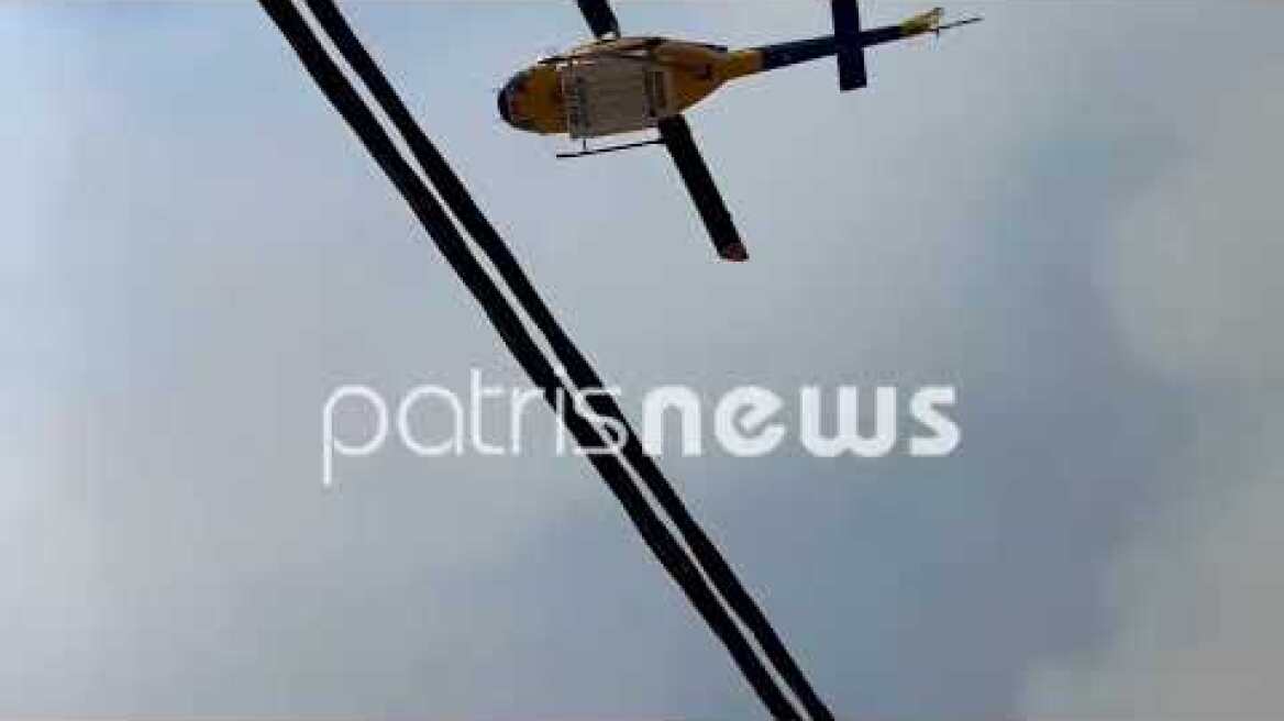 Μεγάλη φωτιά στα Κρέστενα