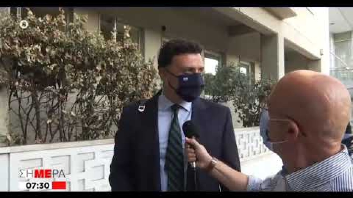 Ο Βασίλης Κικίλιας στο Υποτργείο Τουρισμού