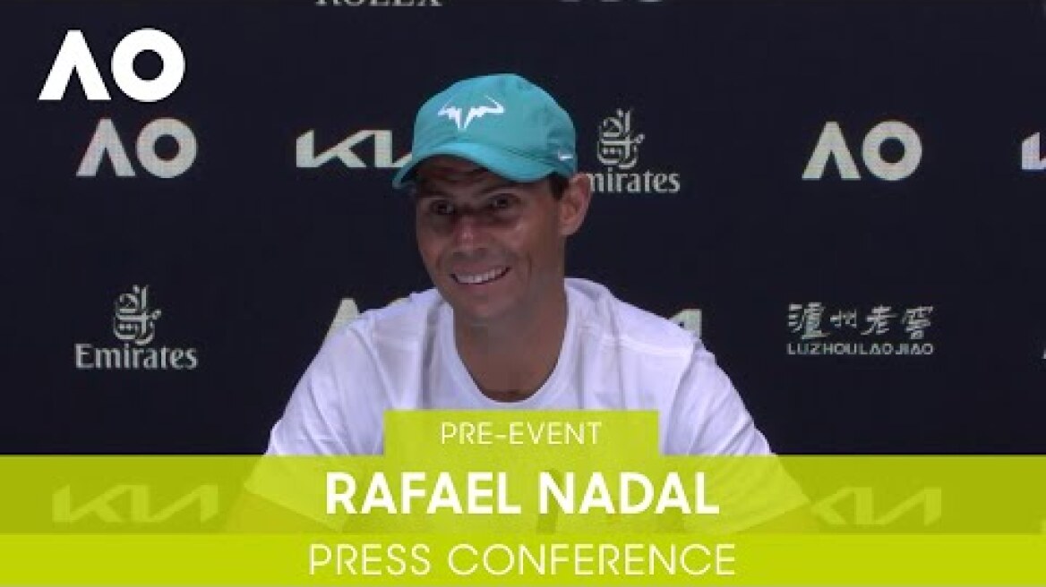 Rafael Nadal pre-event Press Conference | Australian Open 2022