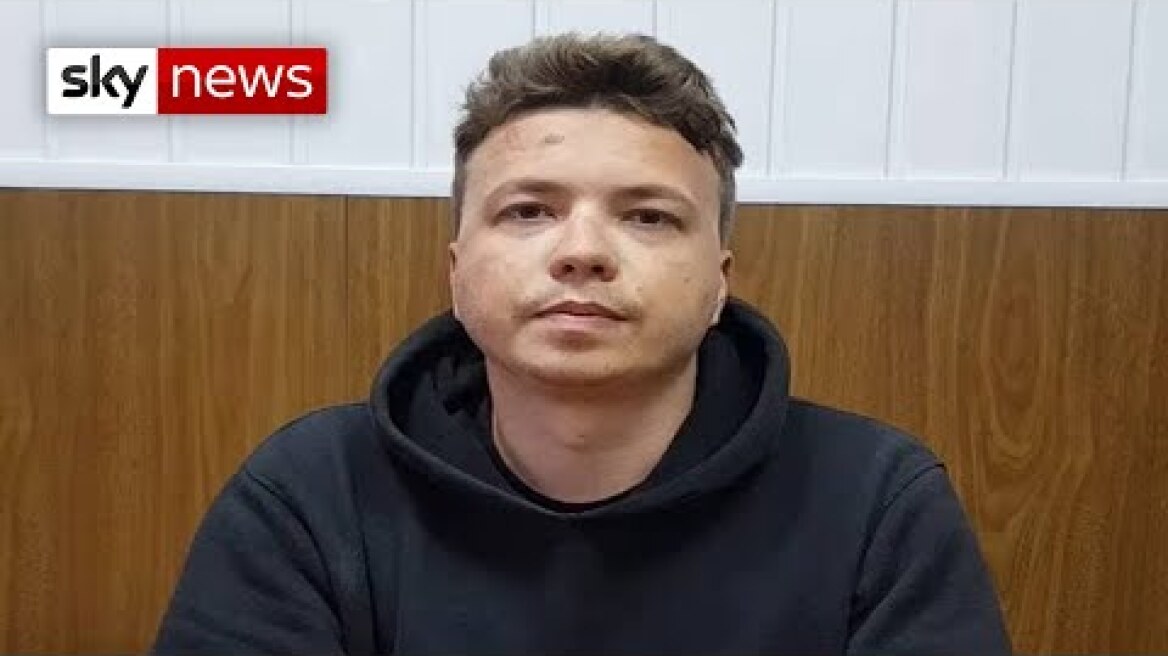 Roman Protasevich appears in new video after arrest