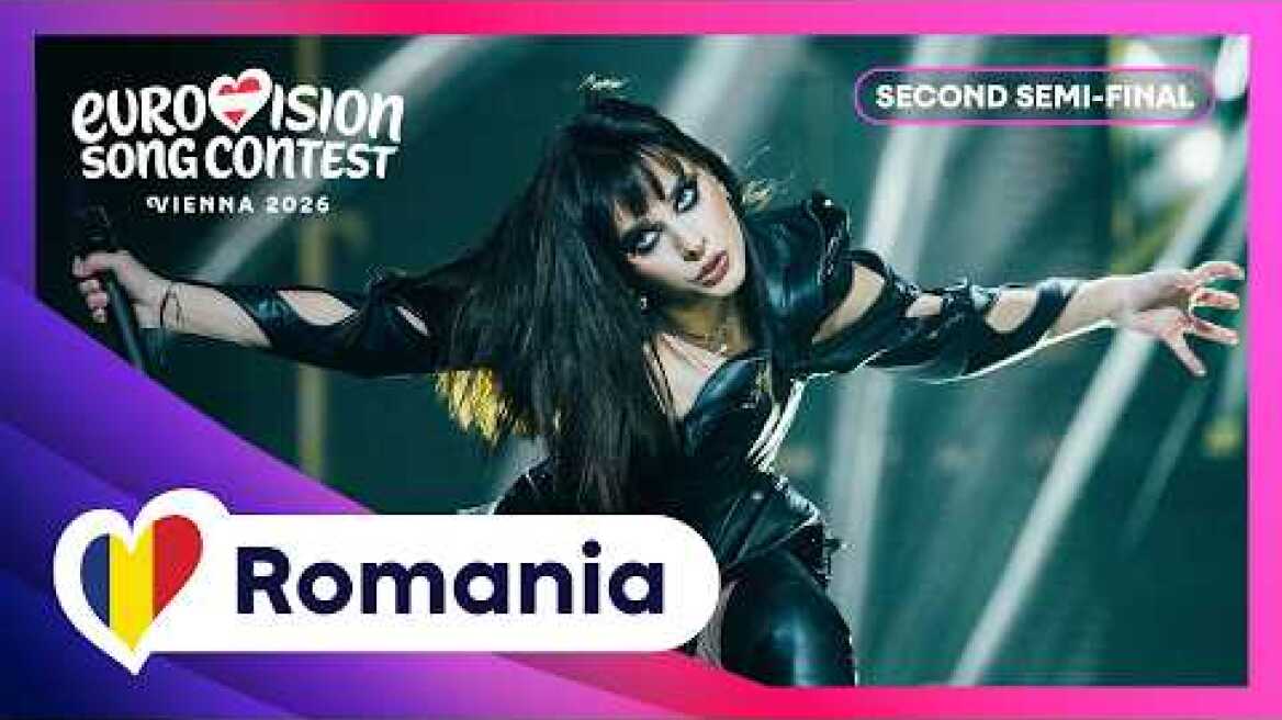 Alexandra Căpitănescu - Choke Me (LIVE) | Romania 🇷🇴 | Second Semi-Final | Eurovision 2026