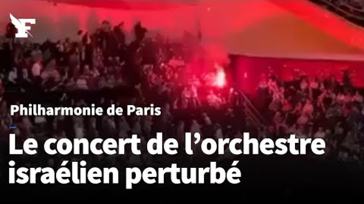 Philharmonie de Paris: fumigènes, affrontements... le concert de l’orchestre israélien perturbé