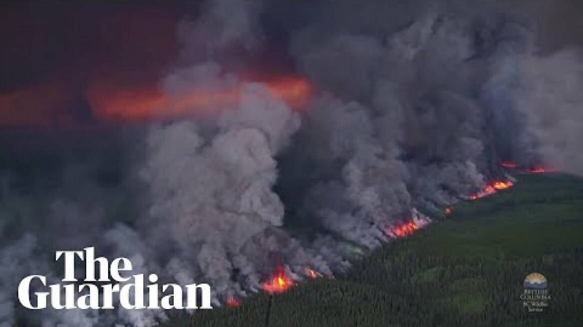 Canada: wildfires rage across British Columbia