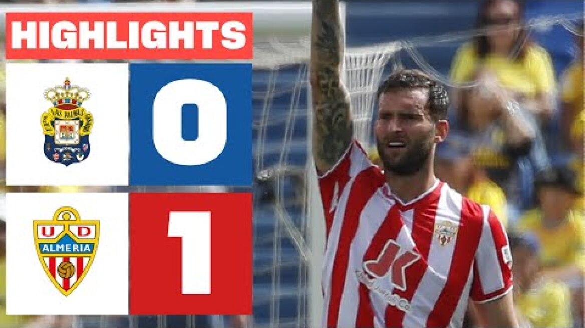 UD LAS PALMAS 0 - 1 UD ALMERÍA | RESUMEN LALIGA EA SPORTS