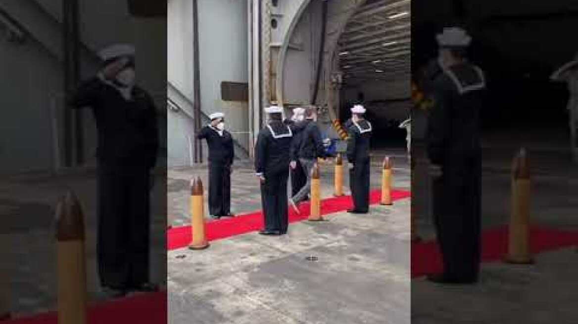 Ο Μητσοτάκης στο Αϊζενχάουερ